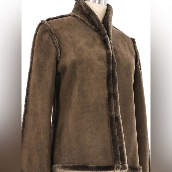 Chloe Faux Suede Jacket - Picture 2 of 6